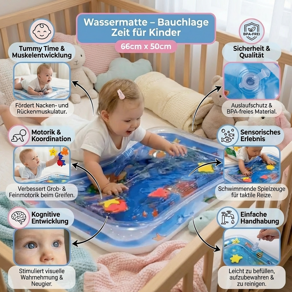 Watermat – Buikligging Tijd voor Kinderen