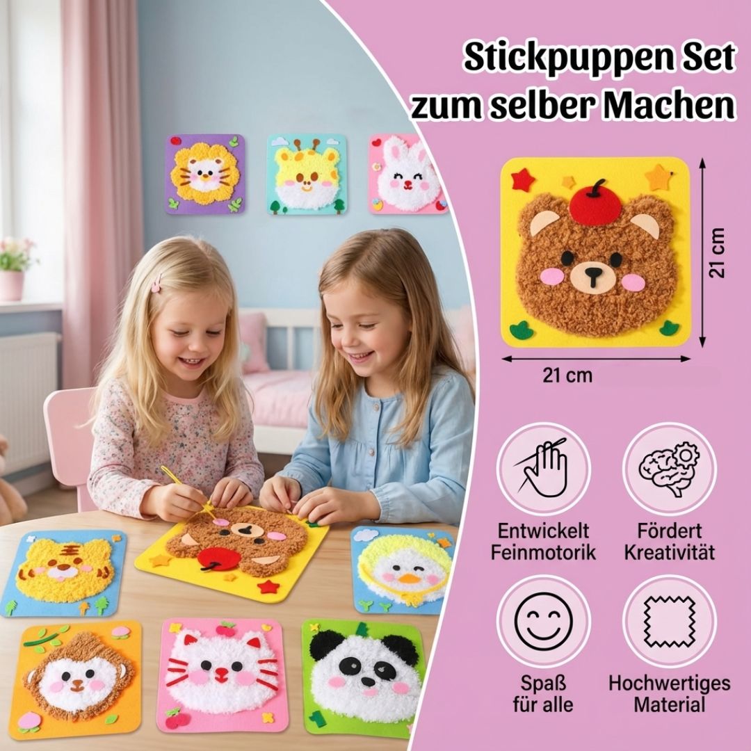 Stokpoppen Set om Zelf te Maken