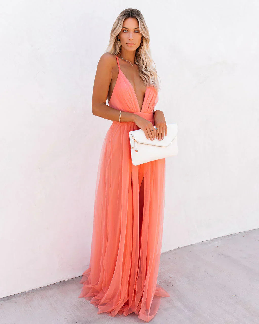Elegante en vloeiende jurk voor dames | Maxi