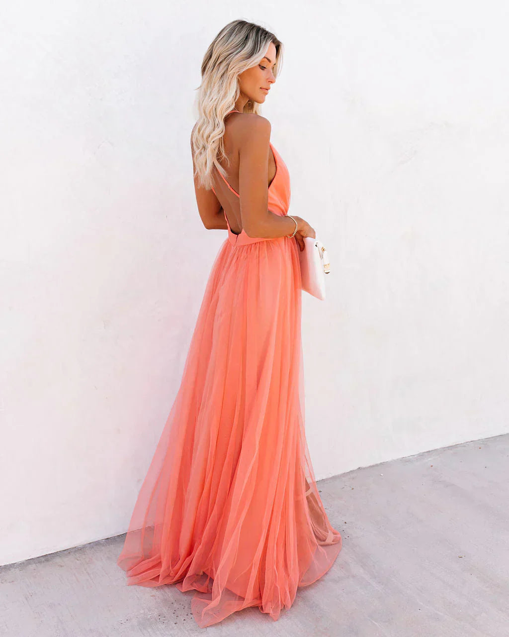 Elegante en vloeiende jurk voor dames | Maxi