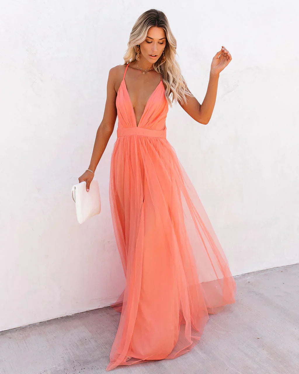 Elegante en vloeiende jurk voor dames | Maxi