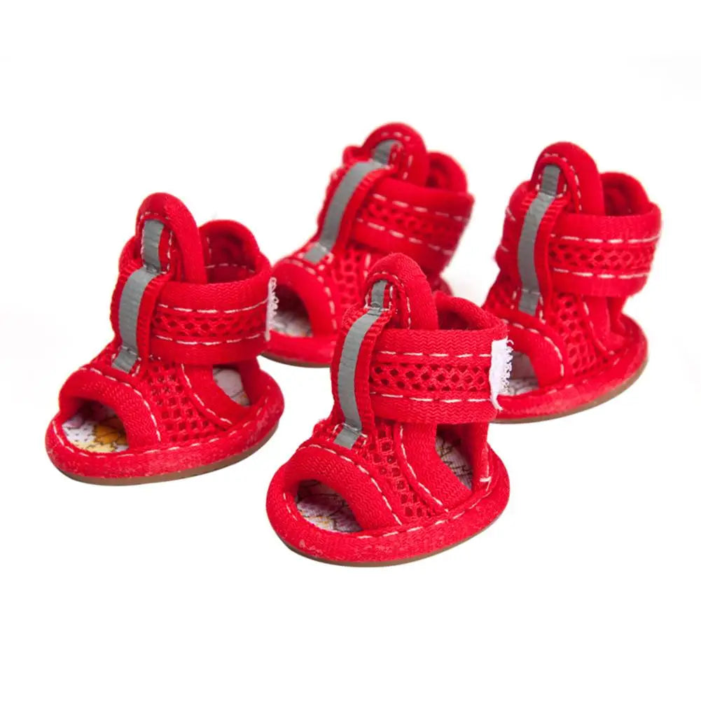 PootKoel Zomerschoenen voor Honden – Ademend en Antislip Bescherming tegen Hitte