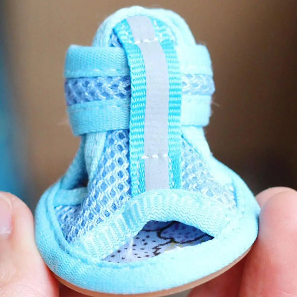 PootKoel Zomerschoenen voor Honden – Ademend en Antislip Bescherming tegen Hitte