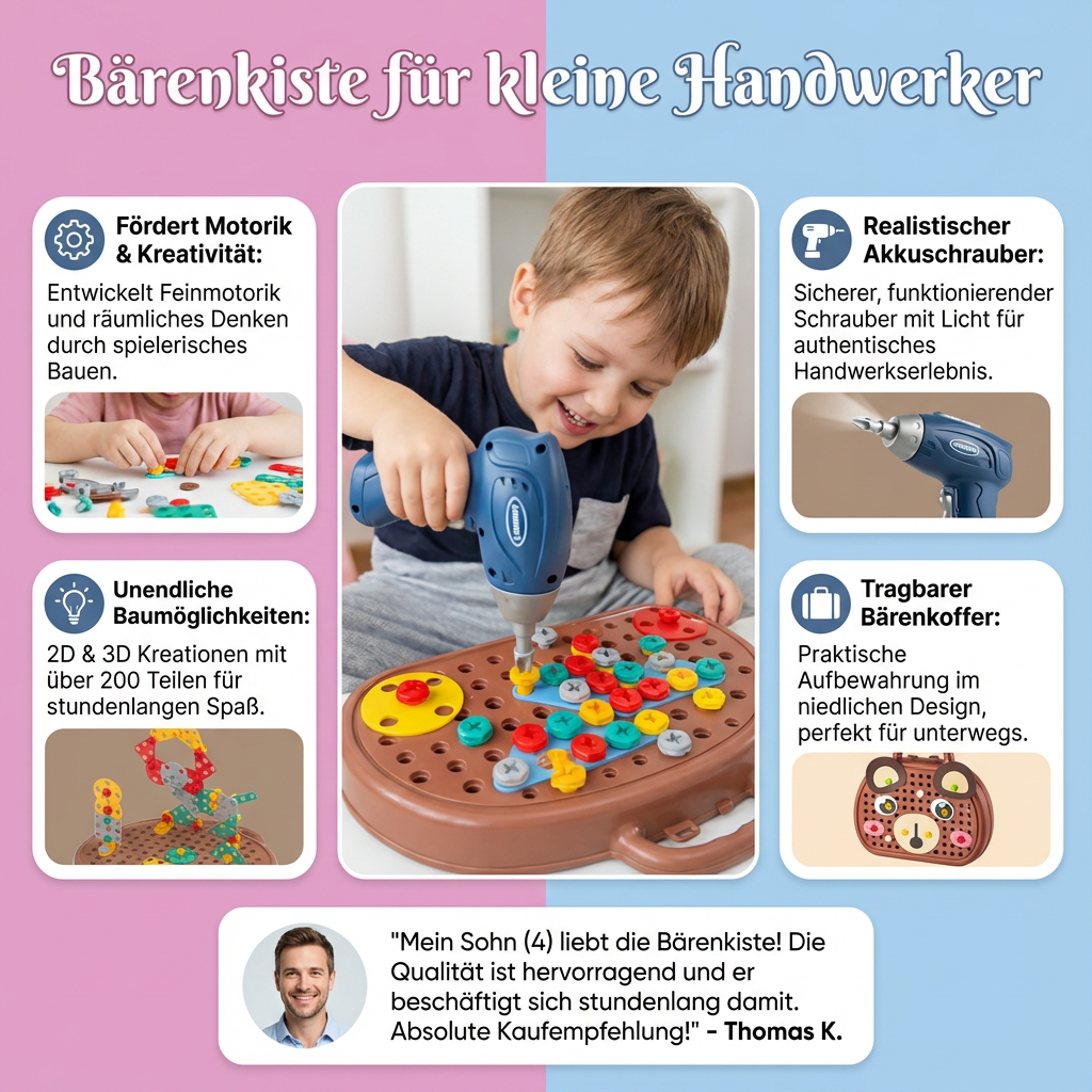 Berenkist voor kleine klussers