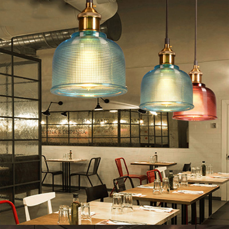 Frendorf | Retro Glas Hanglamp | Europees Vintage Ontwerp