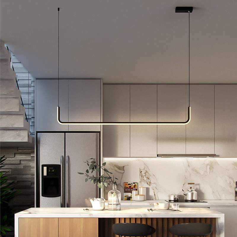 Moderne LED-hanglamp van aluminium in Hang-ontwerp