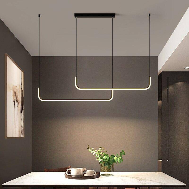 Moderne LED-hanglamp van aluminium in Hang-ontwerp