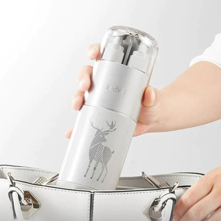 LuxeVoyage Elite Reis Toilettas Set | 8-in-1 minimalistische benodigdheden voor moeiteloze organisatie en stijl onderweg