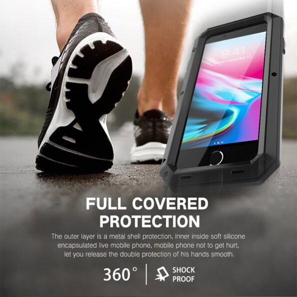 TitanGuard iPhone Case – Ultieme Bescherming voor je iPhone – Schokbestendig, Krasbestendig