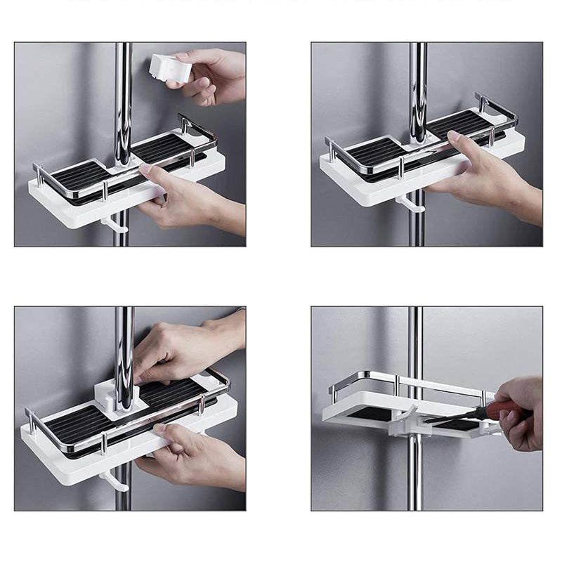 OrganizeMate - Stijlvol opbergrek voor de douche voor maximaal comfort