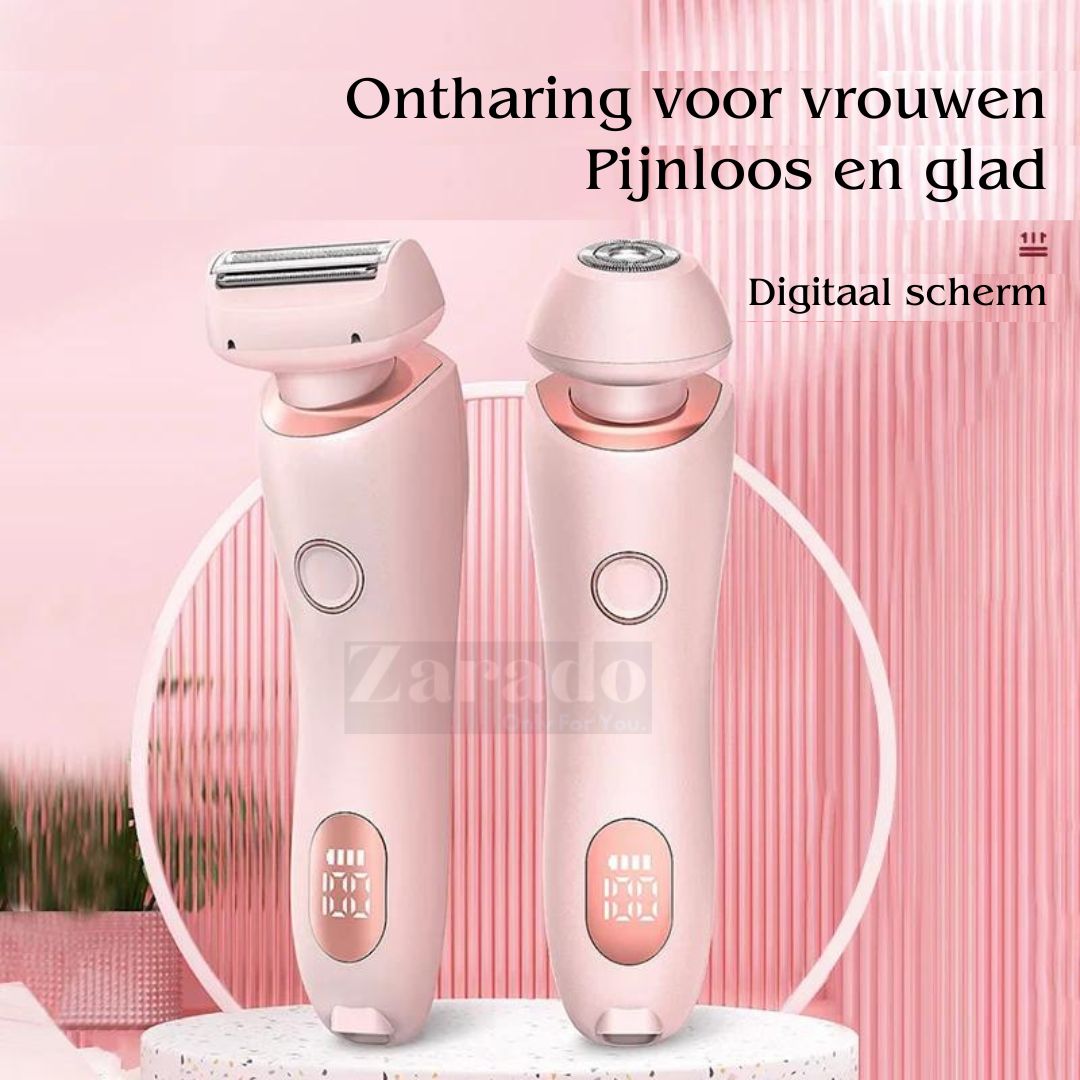 SmoothGlam | 2-in-1 scheerapparaat voor vrouwen