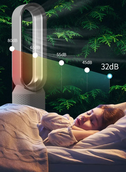 AirPure - 3-in-1 Luchtkoeler - Zuivert en Ioneert