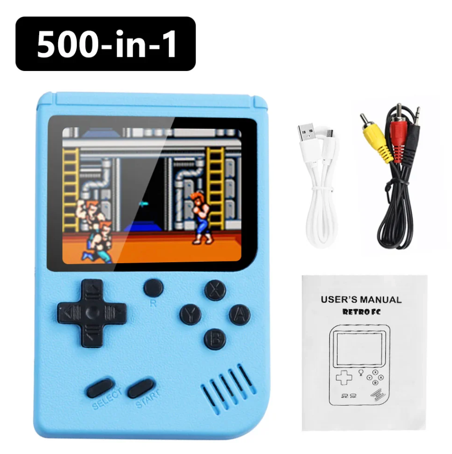400 in 1 Spelconsole - Retro Pocketform Gaming