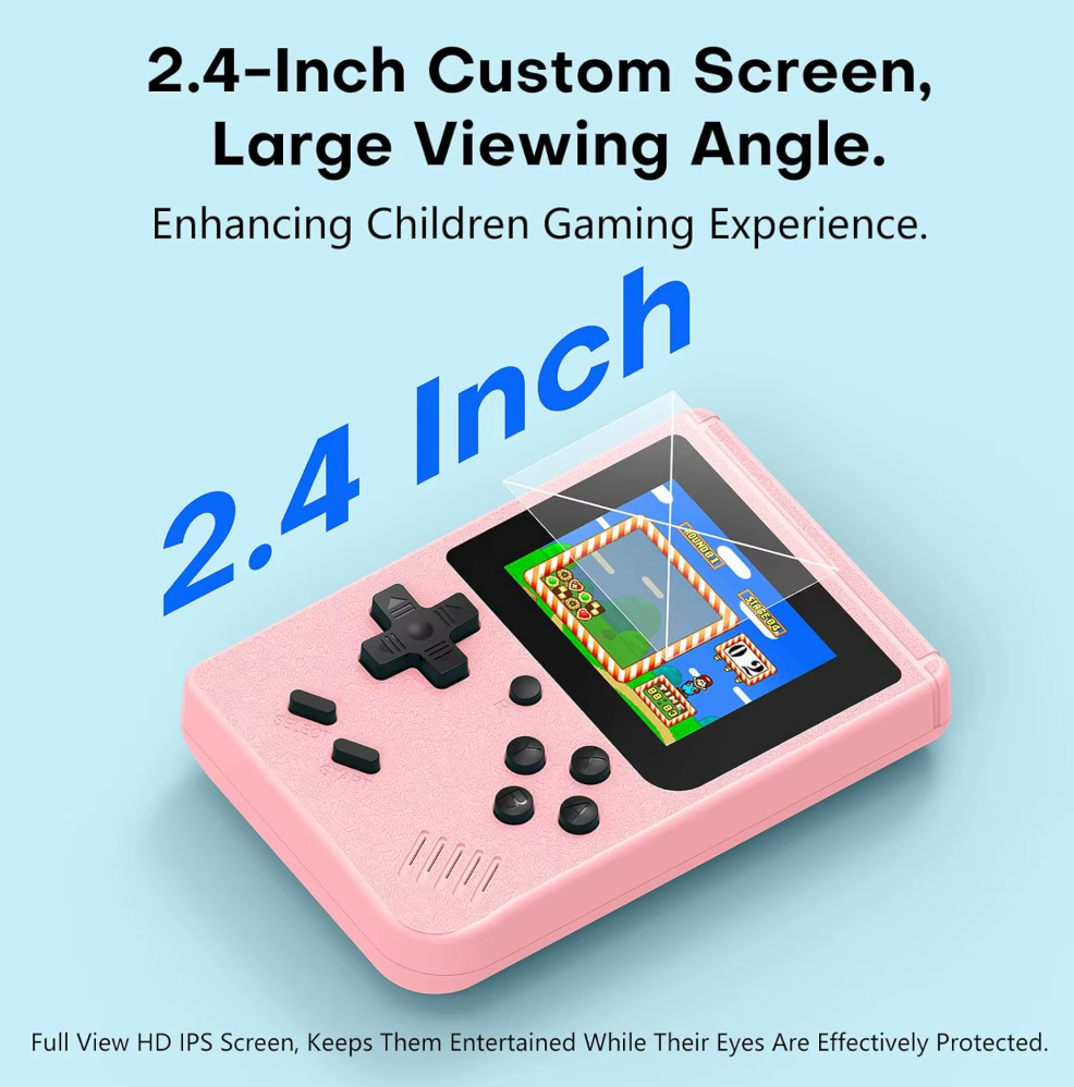 400 in 1 Spelconsole - Retro Pocketform Gaming