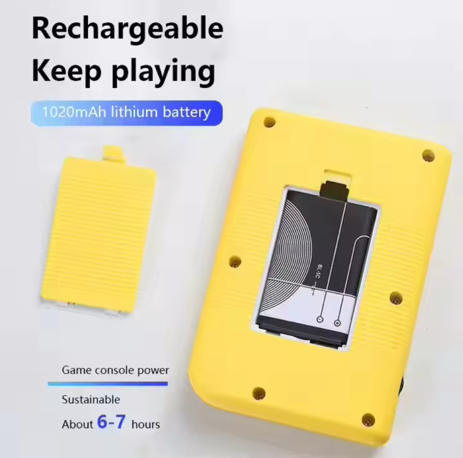 400 in 1 Spelconsole - Retro Pocketform Gaming