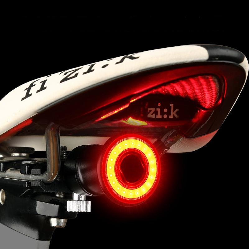 Achterlicht & Remlicht voor Fiets en Racefiets met 6 Modi en Accu | Lumirad