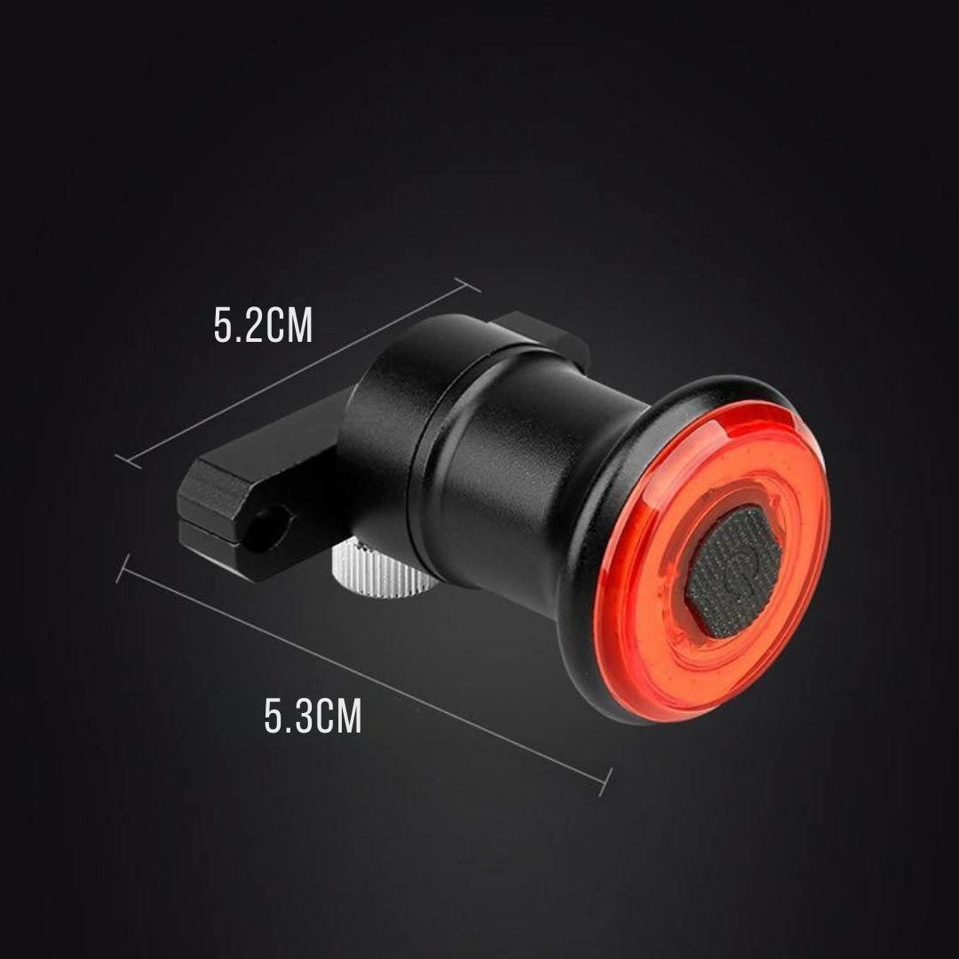 Achterlicht & Remlicht voor Fiets en Racefiets met 6 Modi en Accu | Lumirad