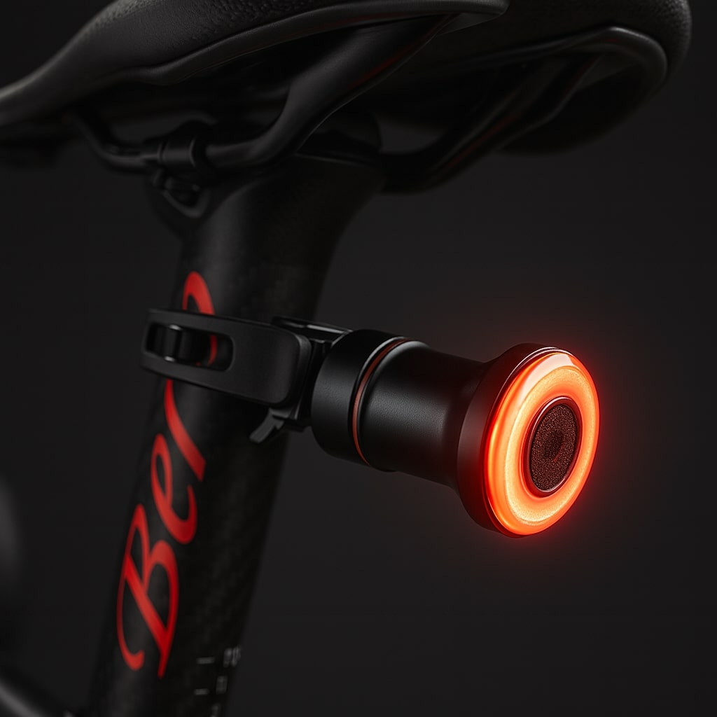 Achterlicht & Remlicht voor Fiets en Racefiets met 6 Modi en Accu | Lumirad