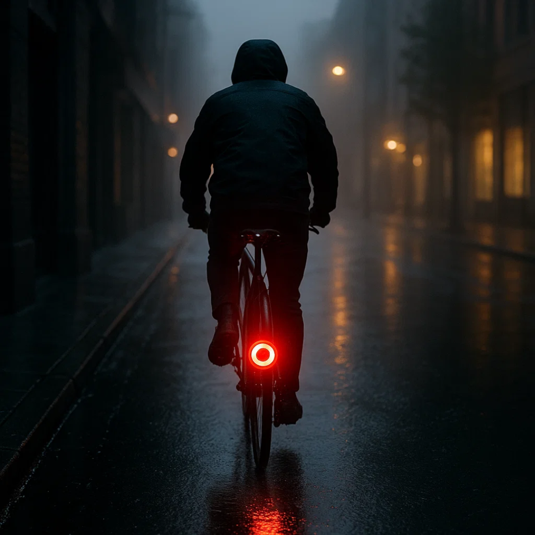 Achterlicht & Remlicht voor Fiets en Racefiets met 6 Modi en Accu | Lumirad