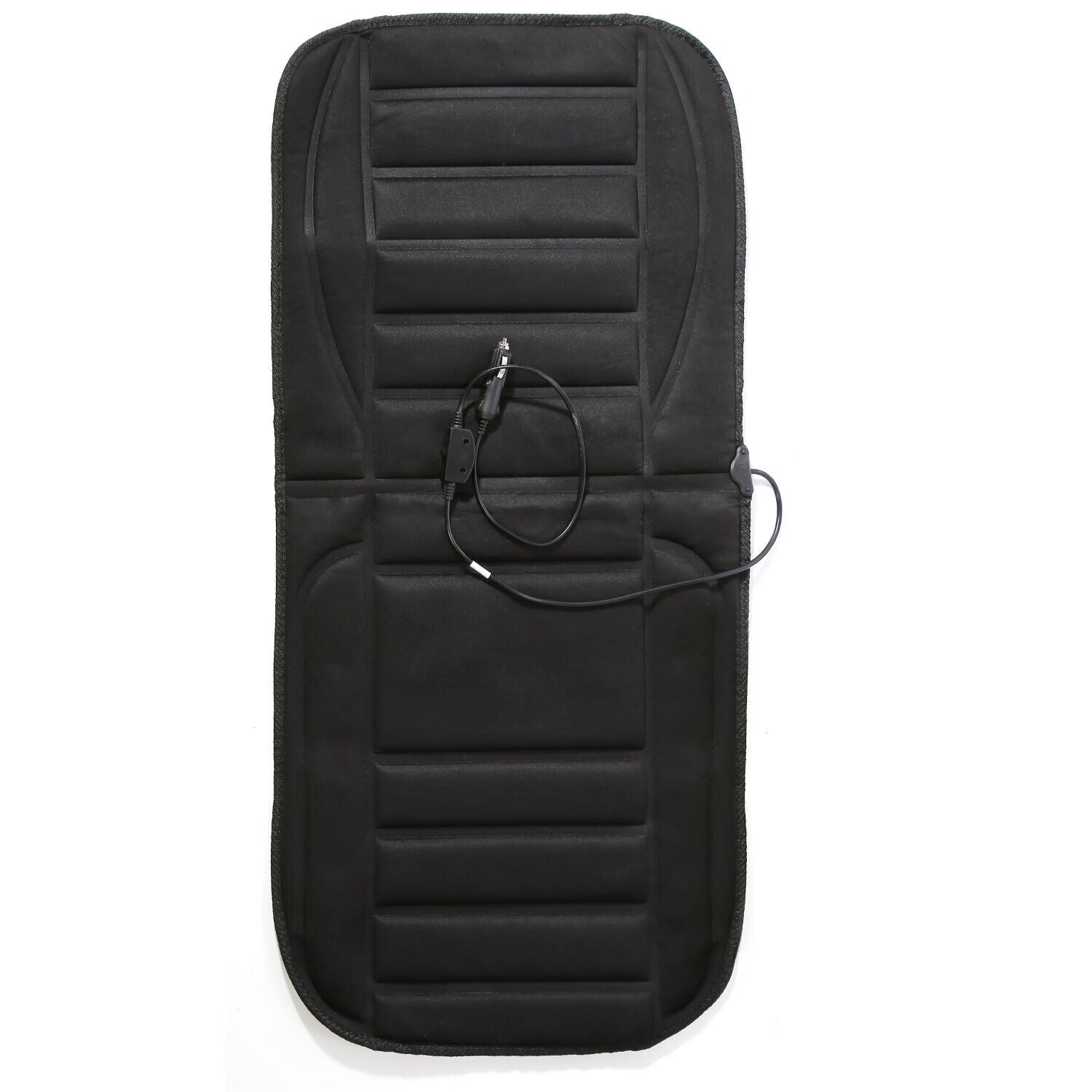 HeatRide Verwarmd Autostoelkussen – 12V Memory Foam Zit- en Rugverwarming
