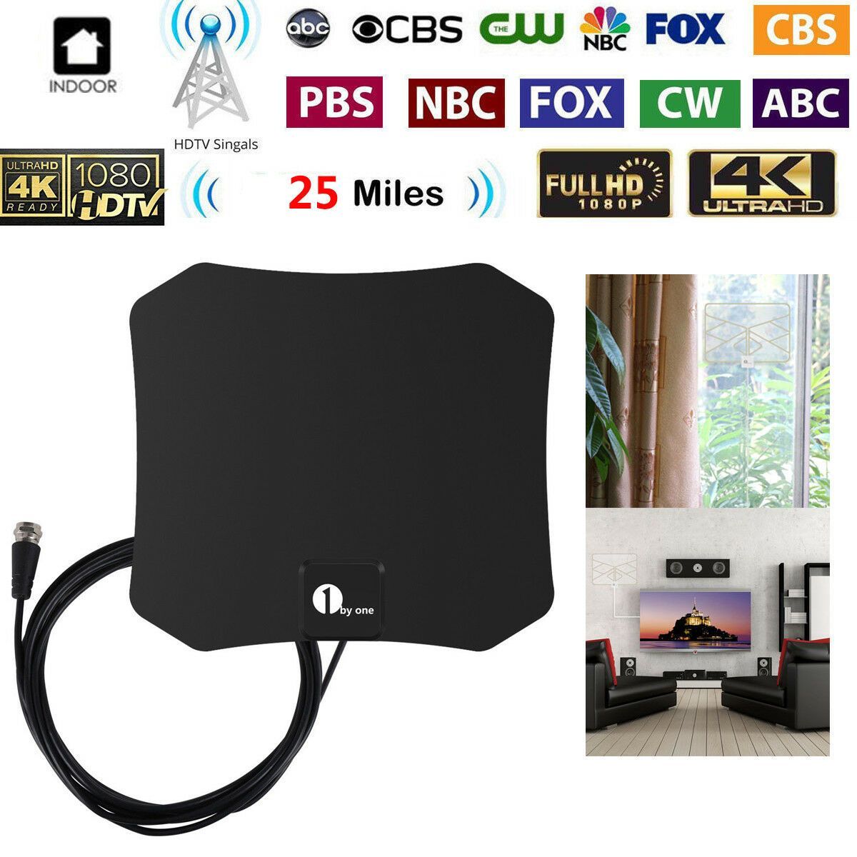 Binnen Satelliet HDTV Antenne