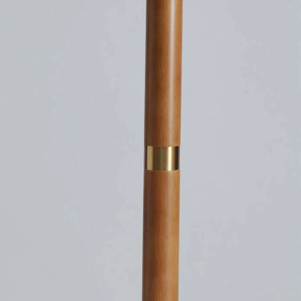 Vintage Bloem Plissé Stof Vloerlamp