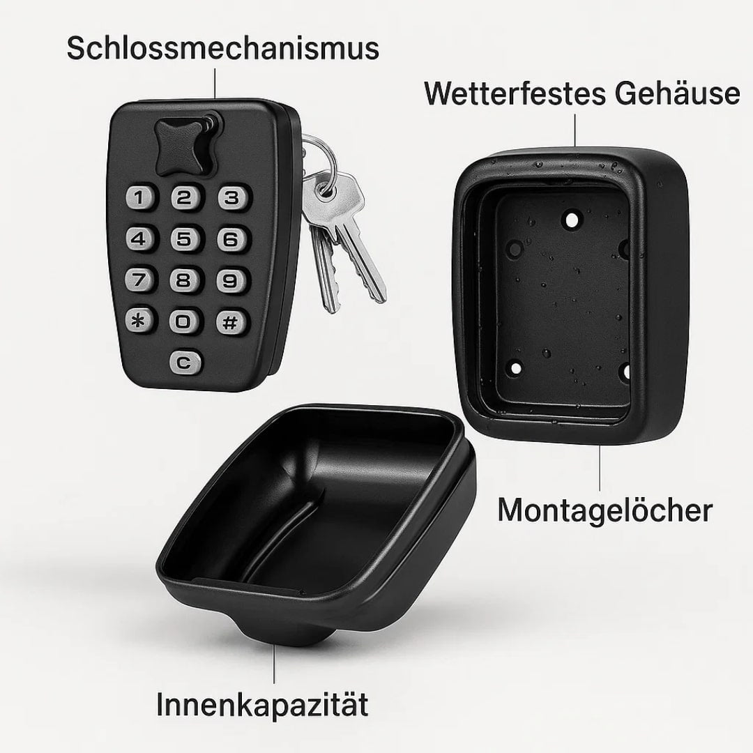 Sleutelkastje Buiten | Sleutelsafe met Code | SafeHaus