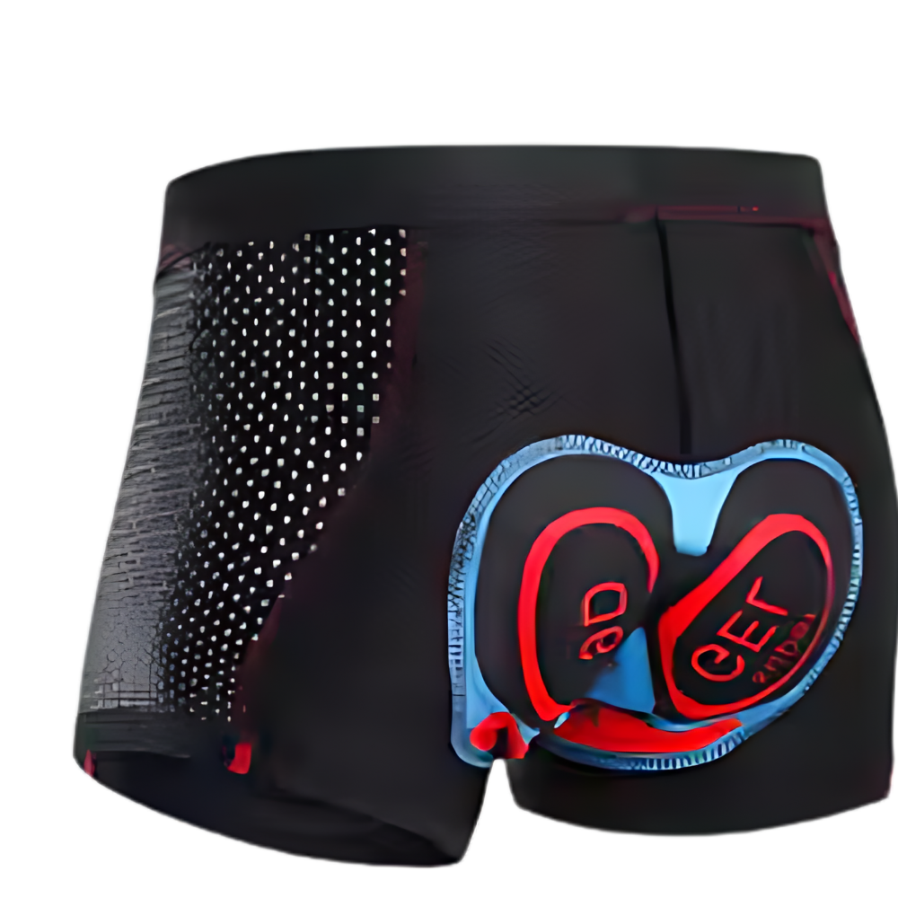 Naadloze Gevoerde Fietsshorts