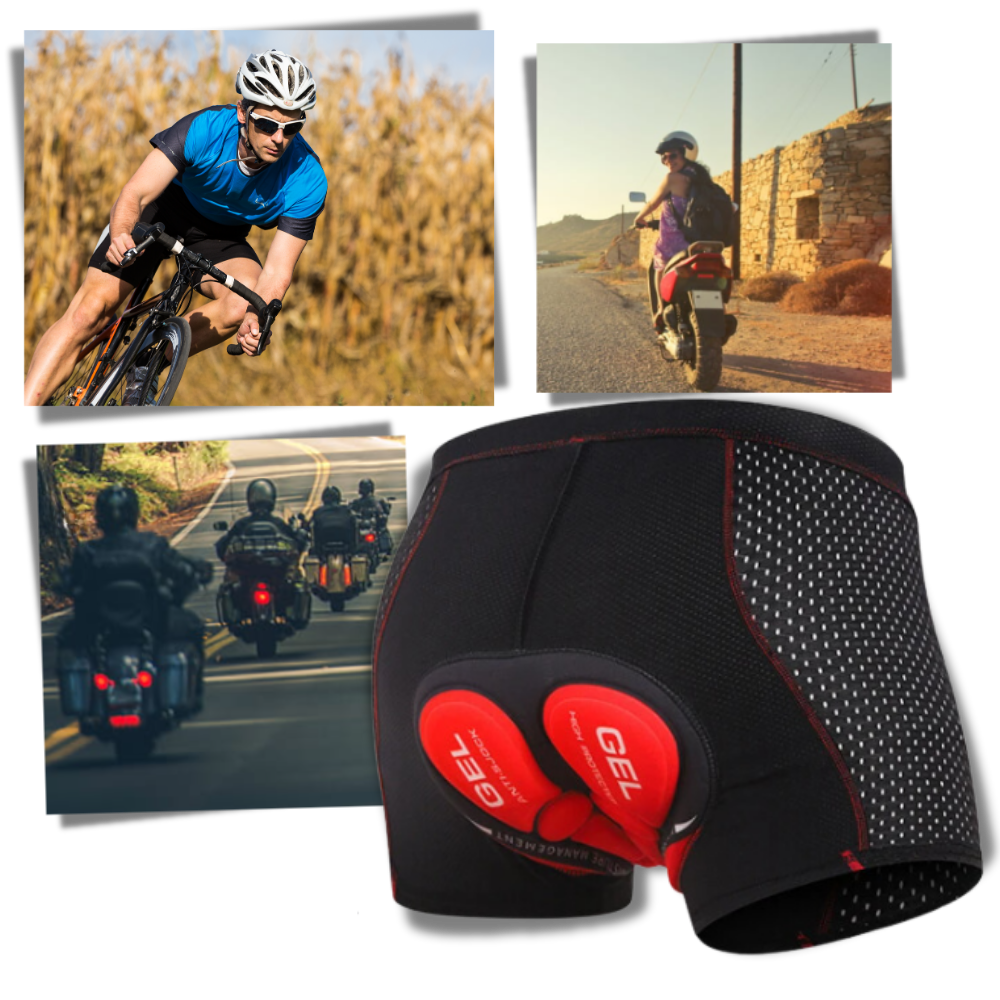 Naadloze Gevoerde Fietsshorts