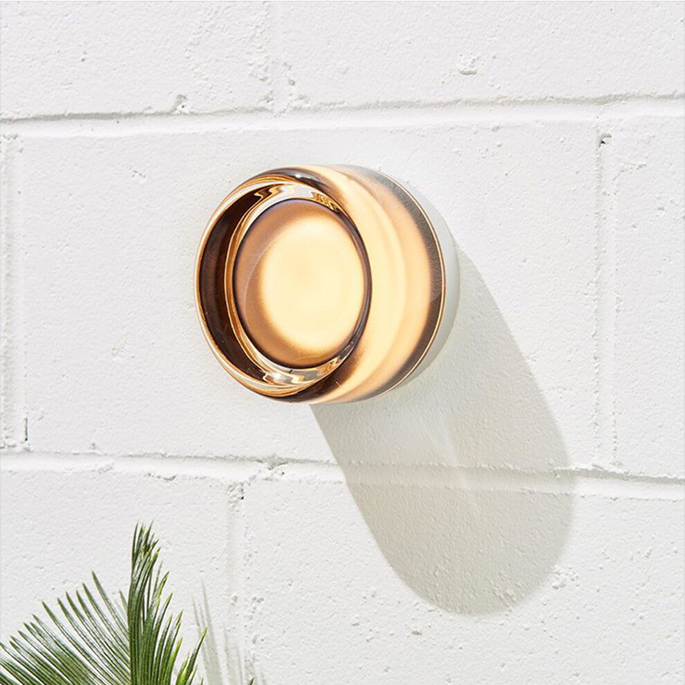Mystic - Dimple Flush Mount Wandlamp