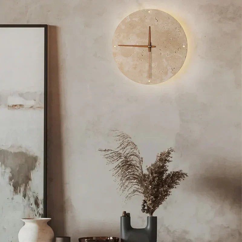 Möni Wandlamp en Klok voor Stijlvolle Verlichting