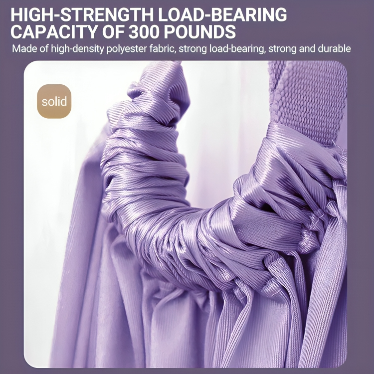 LuxAura AeroStretch™ Aerial Yoga-Touw | Hoogwaardig, flexibel touw voor zwevend yoga met optimale ondersteuning en comfort