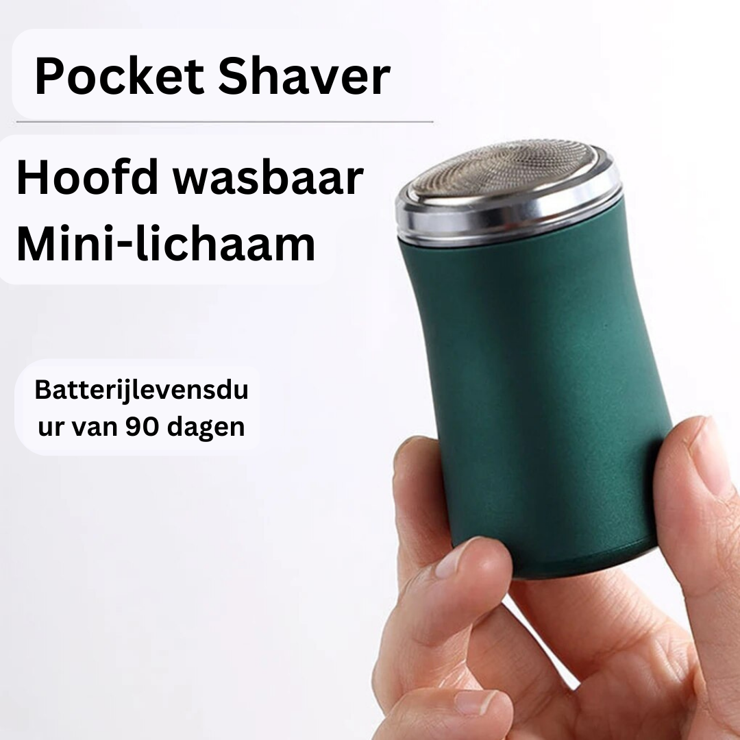 Pocket Shaver | Ideaal voor gebruik onderweg