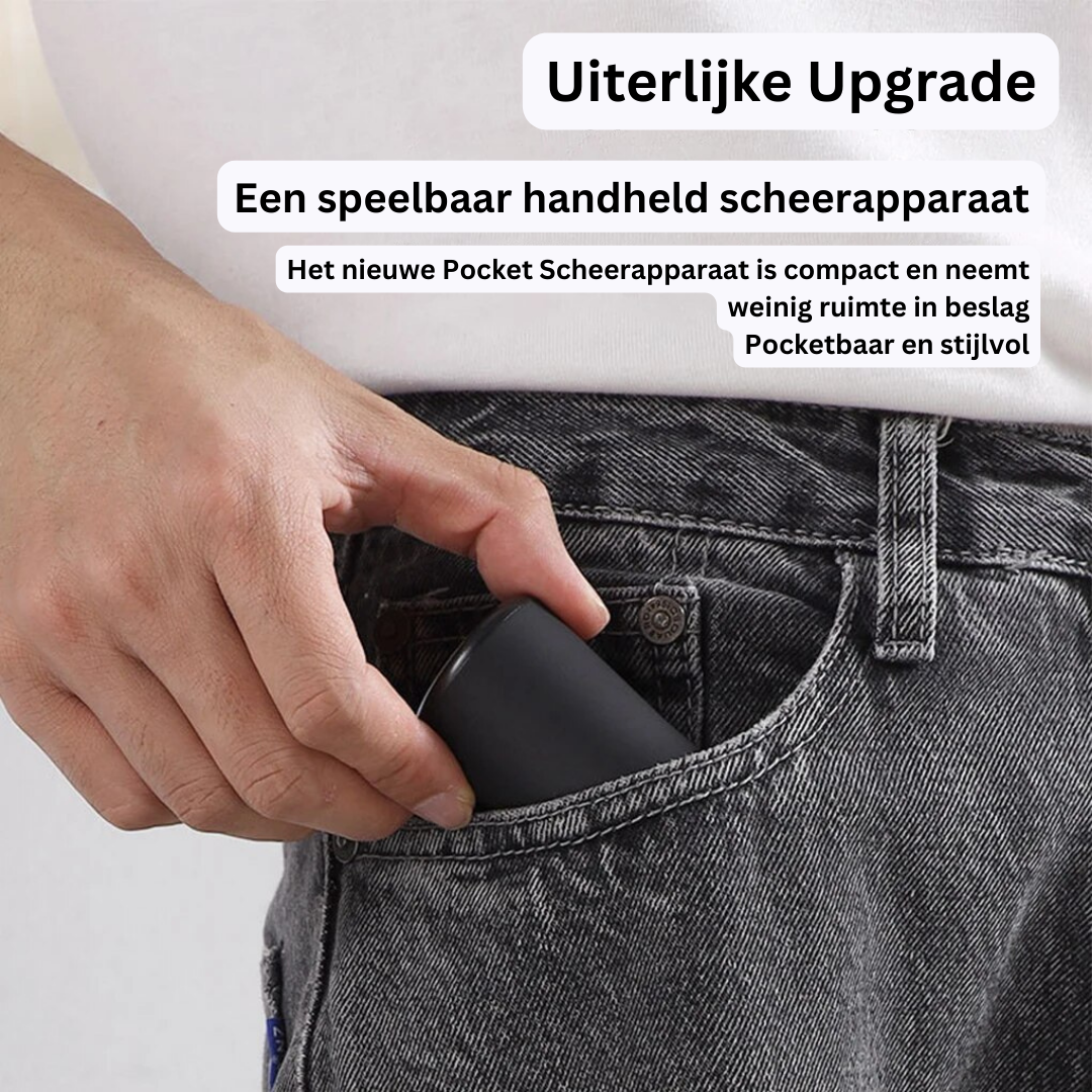 Pocket Shaver | Ideaal voor gebruik onderweg
