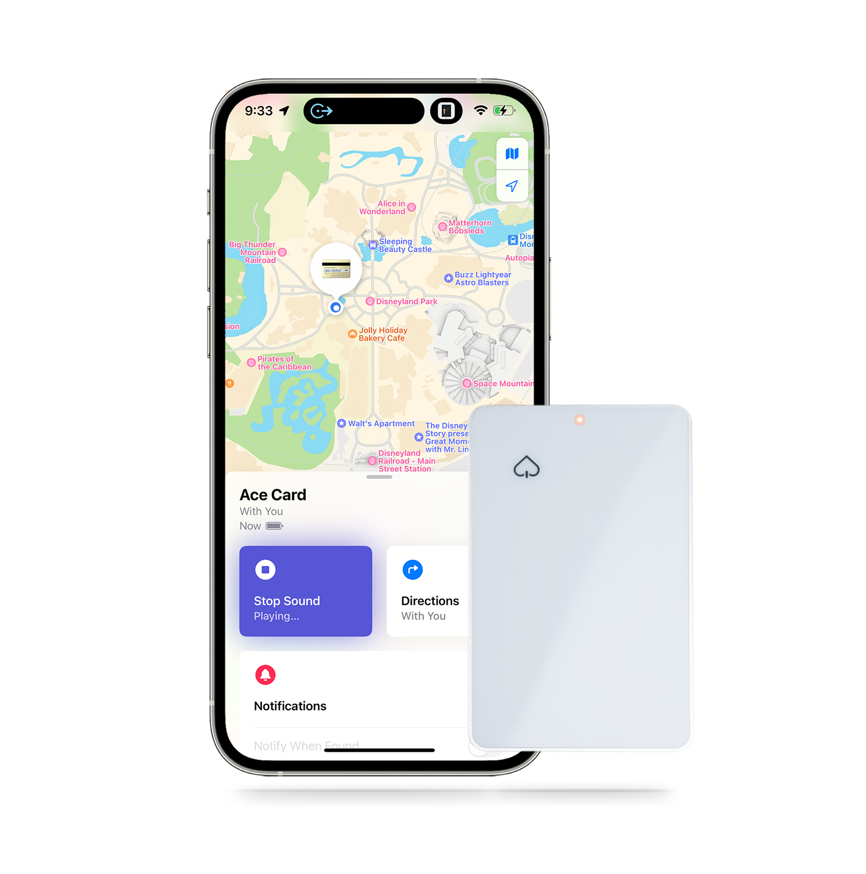 TrackGuard-kaart | Anti-Verloren Slimme Vinder Markering