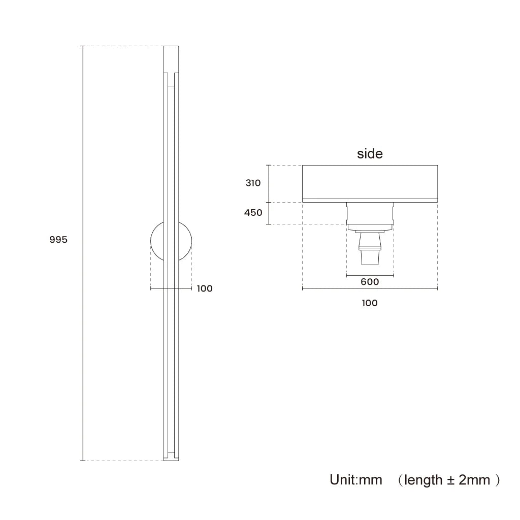 Morris Rotatable Movable Ceiling Rail voor Hanglamp