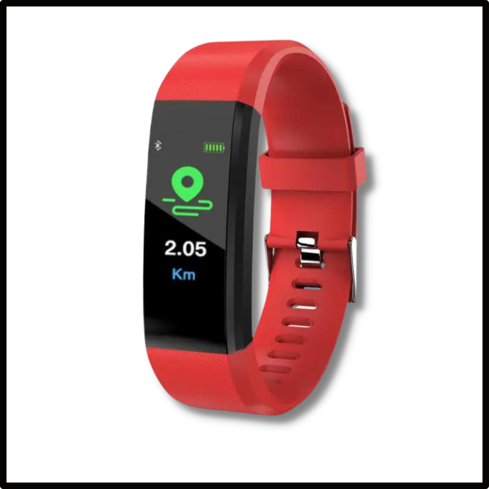 Smartwatch voor Senioren - Eenvoudig in gebruik - Gezondheids- en Trainingsmonitoring