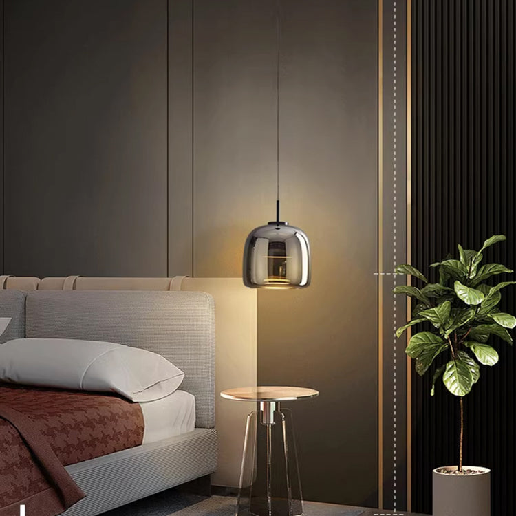 Noordse Zwarte Glazen Hanglamp