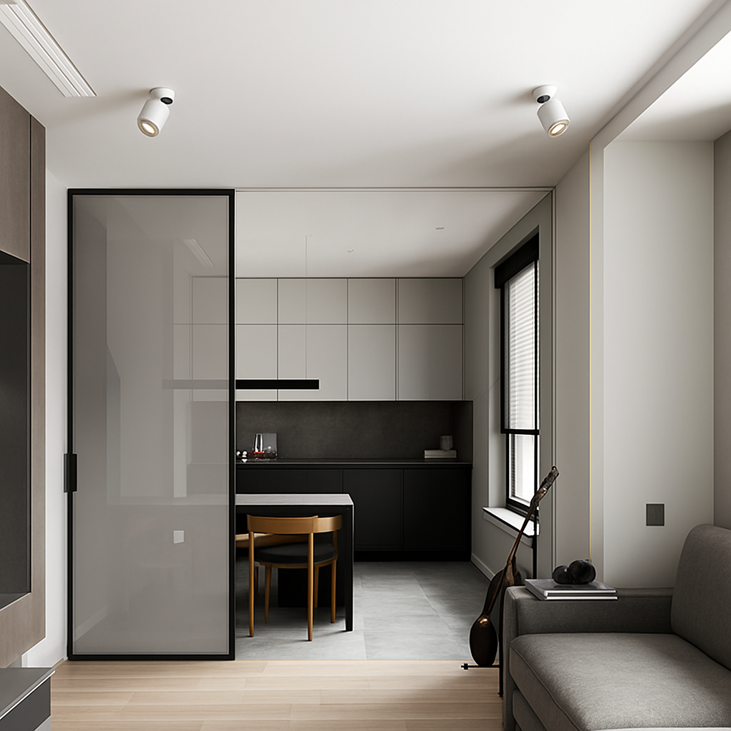 Ronde beweegbare LED-designspot