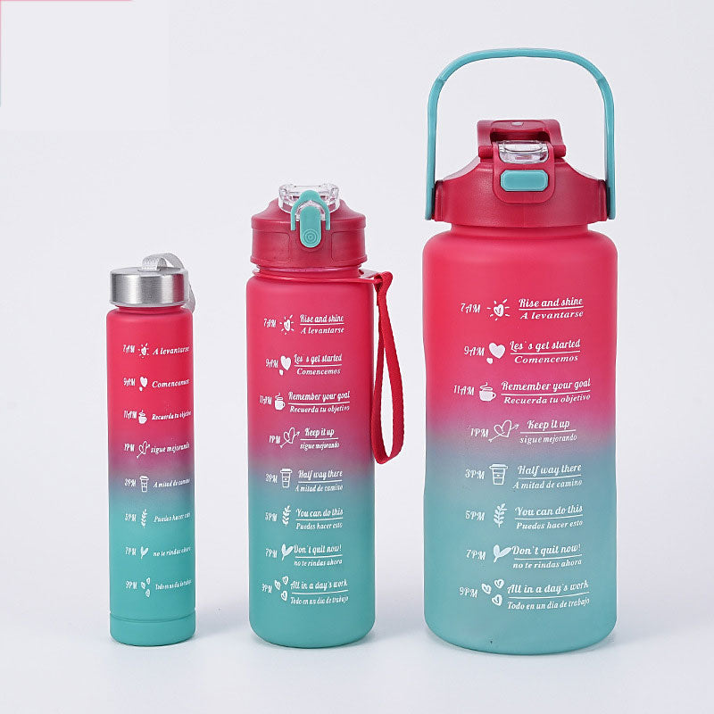 3-IN-1 Motivatie Waterfles