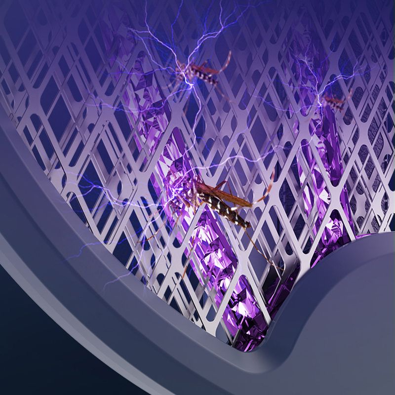 LuxiZap 2-in-1 Elektrische Vliegenmepper | Efficiënte vliegenbestrijding met luxe ontwerp
