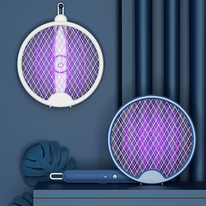 LuxiZap 2-in-1 Elektrische Vliegenmepper | Efficiënte vliegenbestrijding met luxe ontwerp