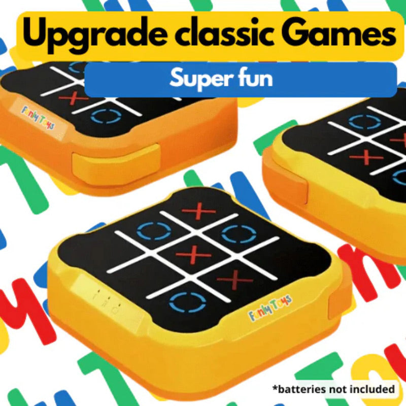 Luxura Tic Tac Toe Set | Elegant spel voor verfijnd vermaak