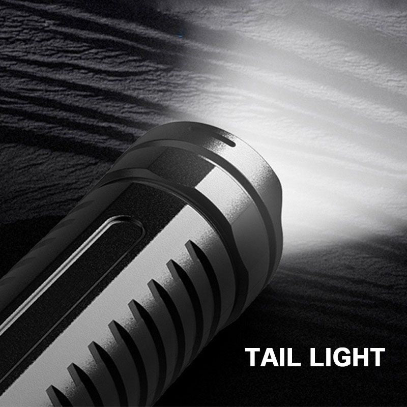 LuxeLumen Premium Laser Telescoop Zaklamp | Multifunctionele zaklamp met krachtige zoomfunctie