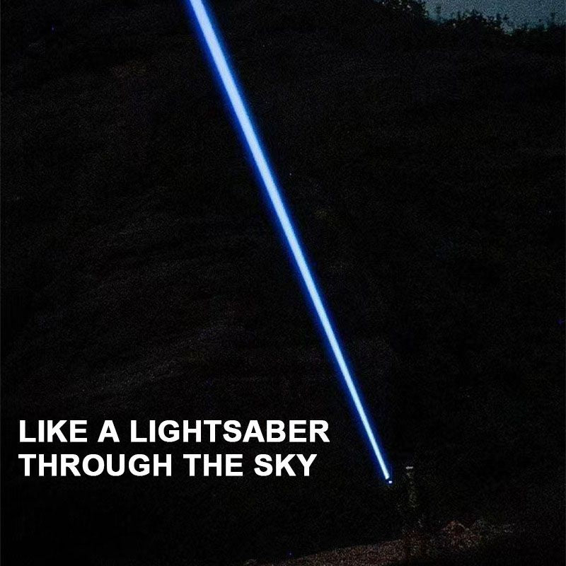 LuxeLumen Premium Laser Telescoop Zaklamp | Multifunctionele zaklamp met krachtige zoomfunctie