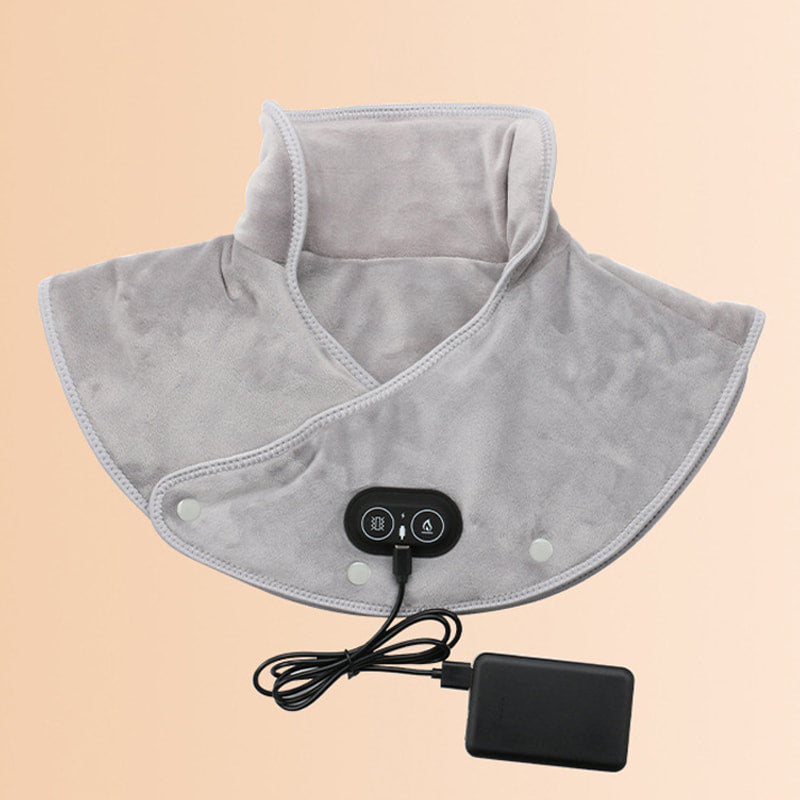 Elektrisch Nek- en Schoudermassagekussen met Warmte en Vibratie