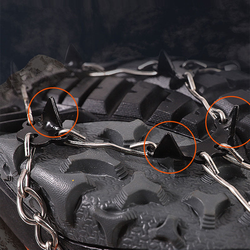 GripSneeuw Antislip Schoenspikes – Sterke spikes voor ijs & sneeuw