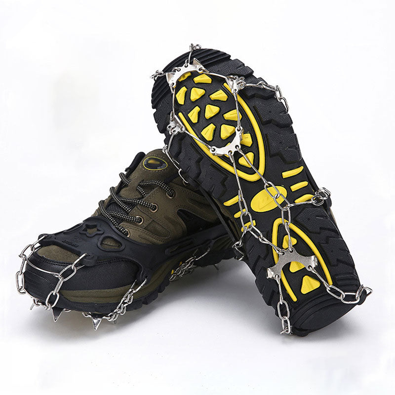GripSneeuw Antislip Schoenspikes – Sterke spikes voor ijs & sneeuw