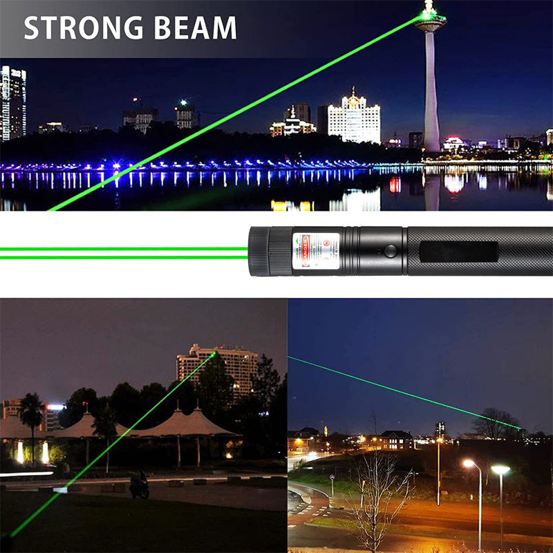 LuxeBeam Dual-Color Laser Pointer | Precisie rode en groene laser voor veelzijdige presentaties