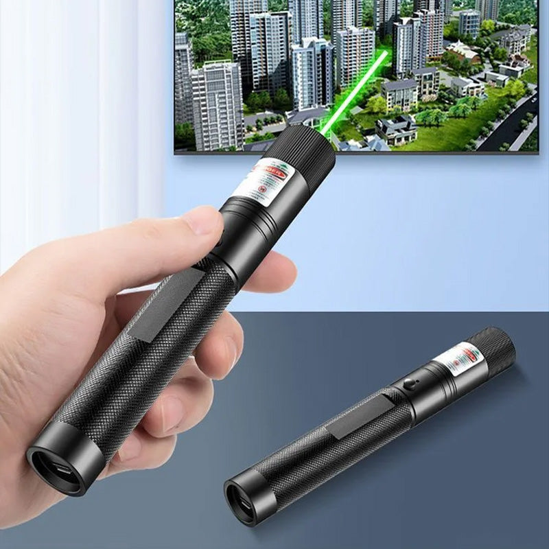 LuxeBeam Dual-Color Laser Pointer | Precisie rode en groene laser voor veelzijdige presentaties